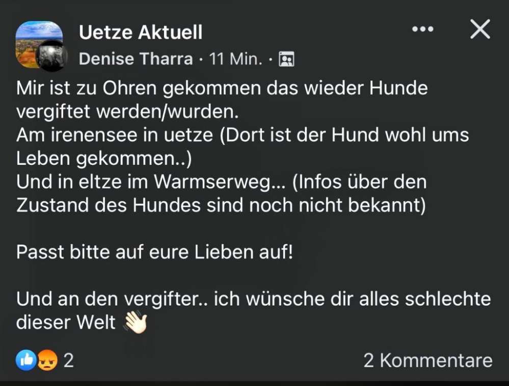 Giftköder-Giftköder wohl mit tödlichen Ausgang-Profilbild