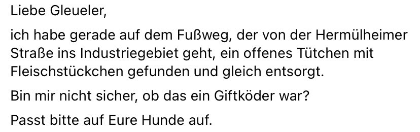 Giftköder-Tüte mit Fleischstücken-Profilbild