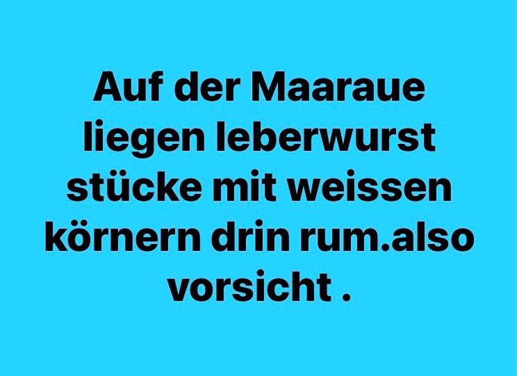 Giftköder-Leberwurst mit Pulver-Profilbild