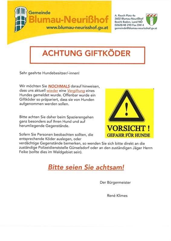 Giftköder-Gemeinde warnt vor Giftködern-Profilbild
