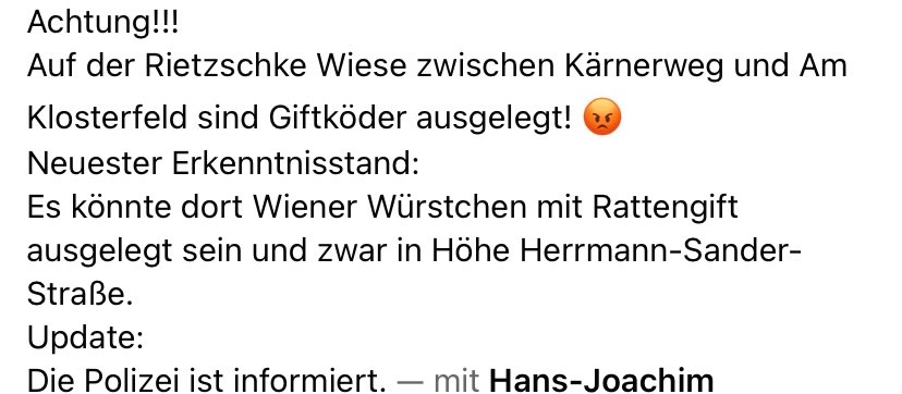 Giftköder-Wiener mit Rattengift-Profilbild