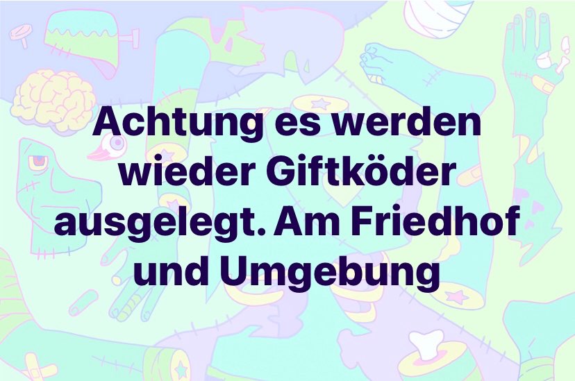 Giftköder-Giftköder Maikammer Friedhof-Profilbild