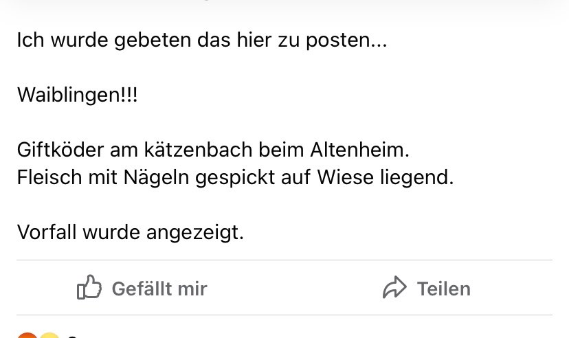 Giftköder-Fleisch mit Nägeln-Profilbild