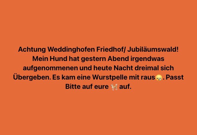 Giftköder-Vergiftete Wurst-Profilbild