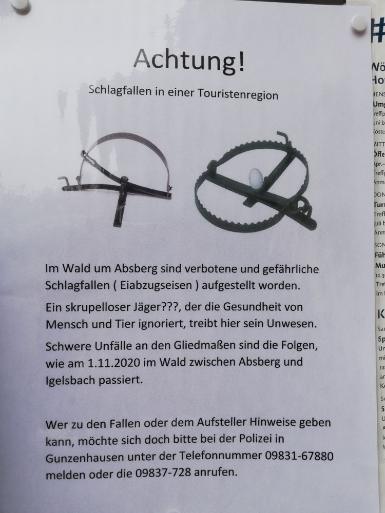Giftköder-Totschlagfallen im Wald-Profilbild