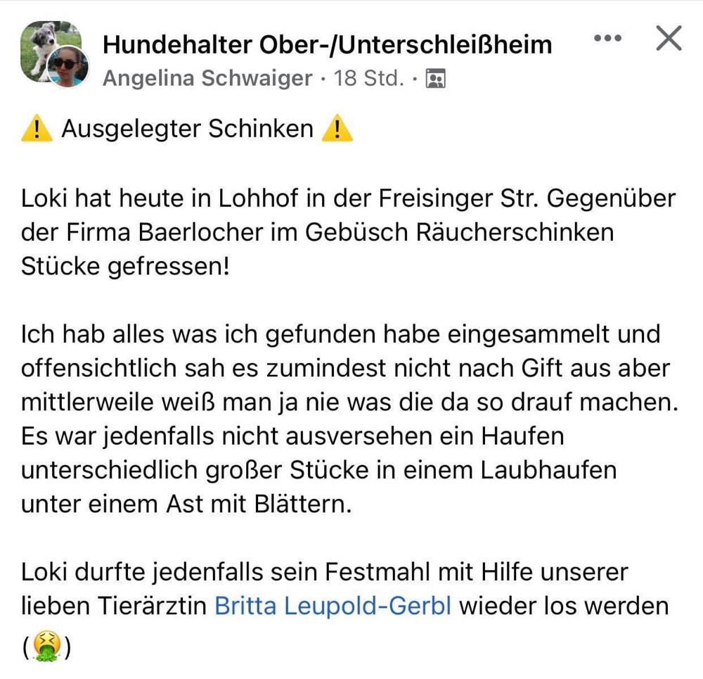Giftköder-Ausgelegter Schinken-Profilbild