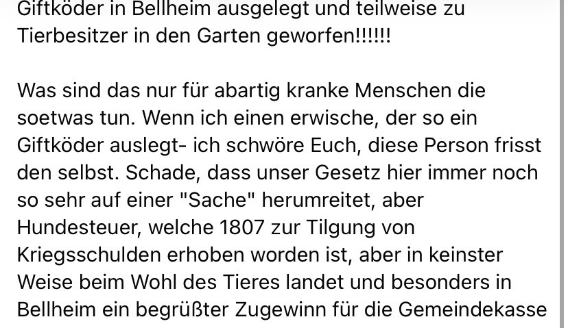 Giftköder-Giftköder im Garten geworfen-Profilbild