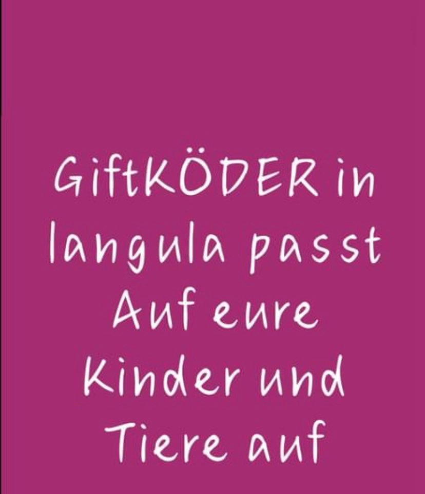 Giftköder-Giftköder in Langula-Profilbild