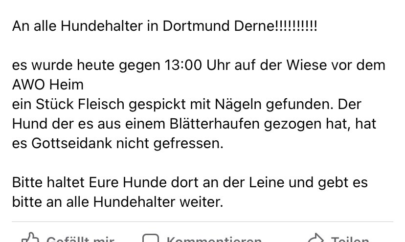 Giftköder-Fleisch mit Nadeln-Profilbild