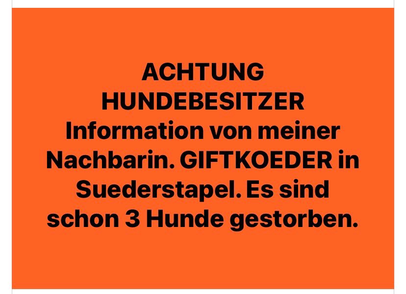 Giftköder-Tote Hunde-Profilbild