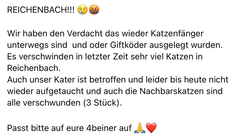 Giftköder-Verdacht auf Katzenfänger-Profilbild