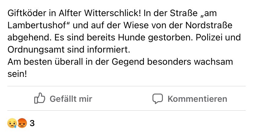 Giftköder-Giftköder - 1 Toter Hund-Profilbild