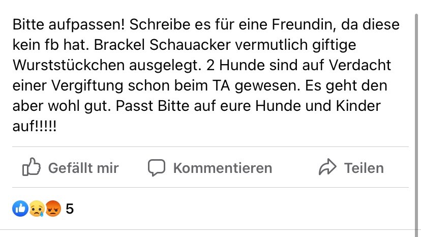 Giftköder-Zwei vergiftete Hunde-Profilbild