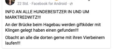 Giftköder-Giftköder mit Klingen-Profilbild
