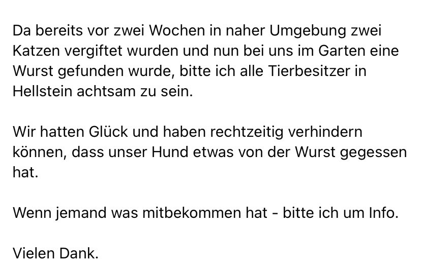 Giftköder-Vermeintlicher Giftköder-Profilbild