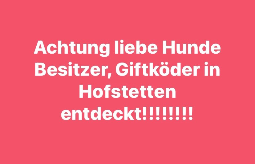 Giftköder-Tierfreund warnt vor Giftköder-Profilbild