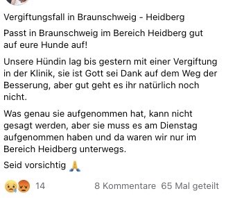 Giftköder-Vergifteter Hund-Profilbild