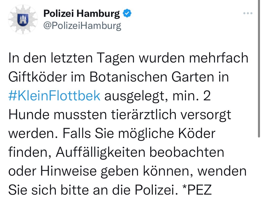 Giftköder-Polizei warnt vor Giftköder-Profilbild