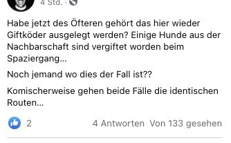 Giftköder-Vergiftete Hunde-Profilbild