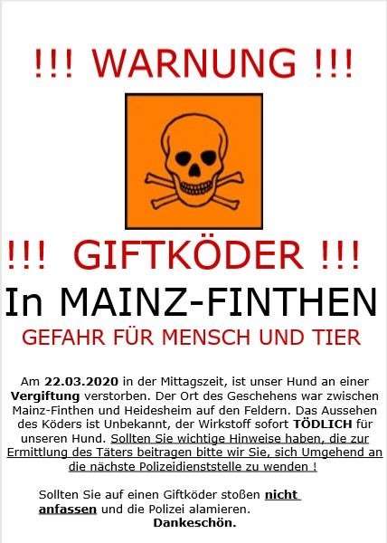 Giftköder-Toter Hund-Profilbild
