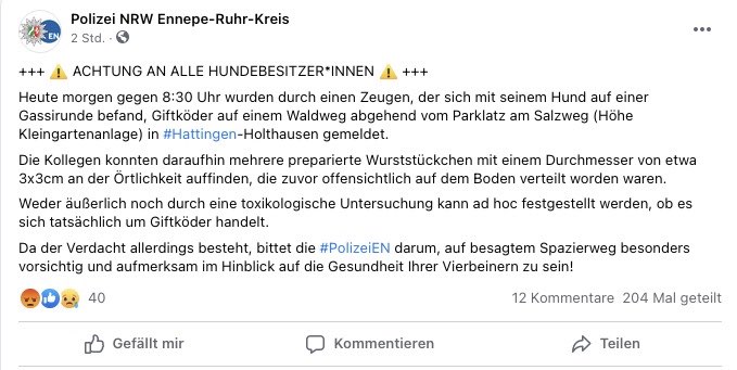 Giftköder-Mehrer präparierte Würst-Profilbild