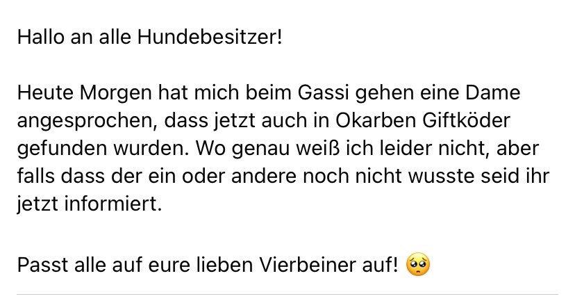 Giftköder-Frau warnt vor Giftköder-Profilbild