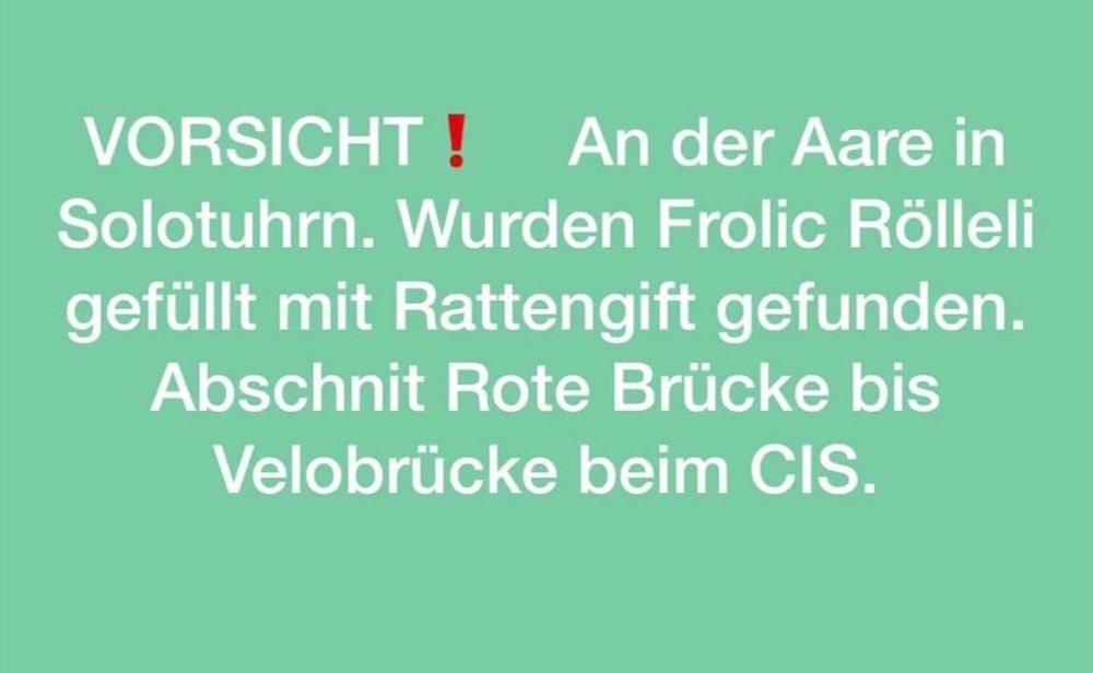 Giftköder-Frolic mit Giftköder-Profilbild