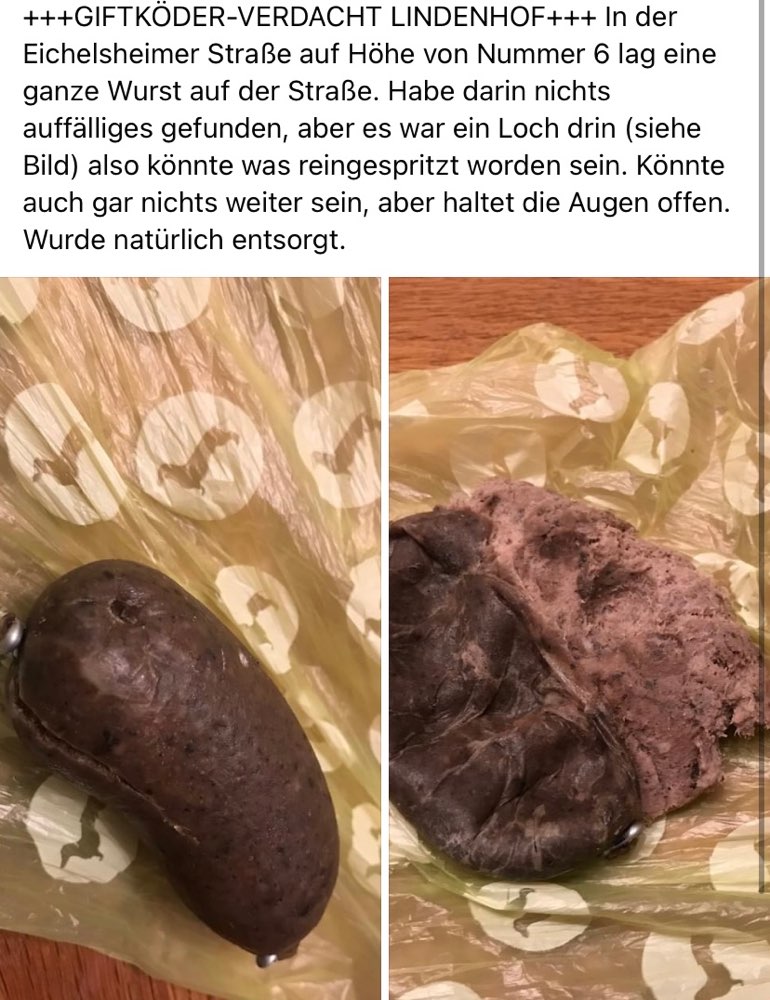 Giftköder-+++GIFTKÖDER-VERDACHT LINDENHOF+++-Profilbild