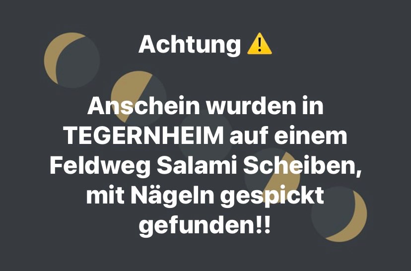 Giftköder-Salami mit Nägeln-Profilbild