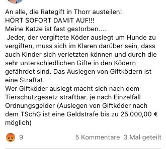 Giftköder-Rattengift - vergiftete Katze-Profilbild