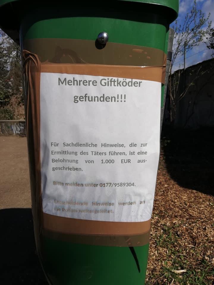Giftköder-Aushang warnt vor Giftködern-Profilbild