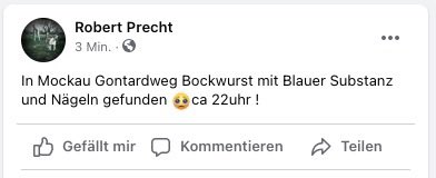 Giftköder-Bockwurst mit Nägeln und Rattengift-Profilbild