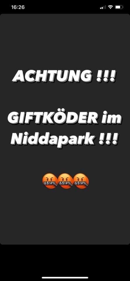 Giftköder-Hundeköder im Niddapark-Profilbild