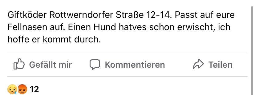 Giftköder-Vergifteter Hund-Profilbild