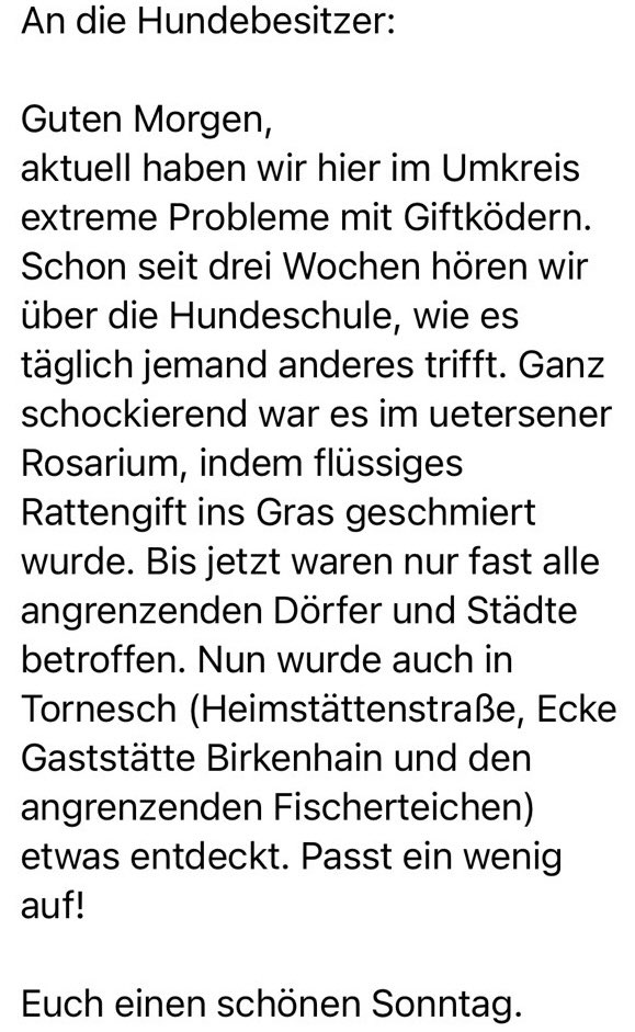 Giftköder-Giftköder  (Nähe Birkenhain, Kösterk.)-Profilbild