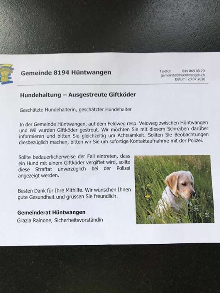 Giftköder-Gemeinderat warnt vor Giftködern-Profilbild