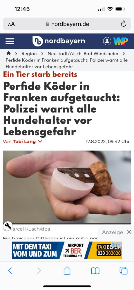 Giftköder-Möglicher Giftköder-Profilbild