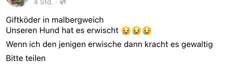 Giftköder-Vergifteter Hund-Profilbild