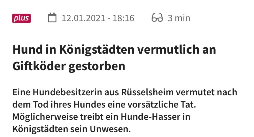 Giftköder-Toter Hund-Profilbild