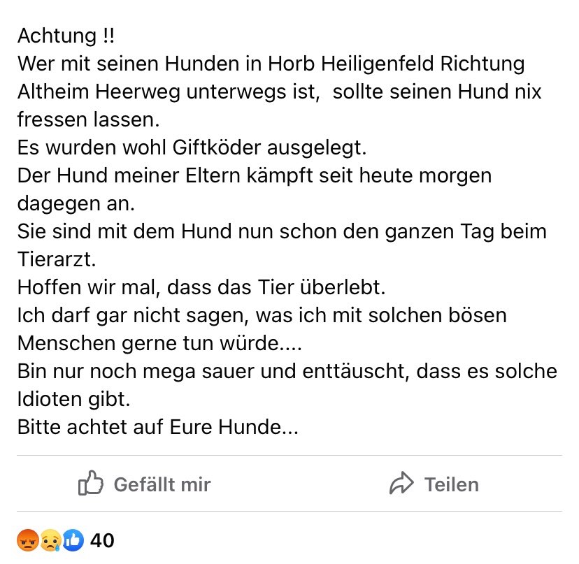 Giftköder-Giftköder - verletzter Hund-Profilbild