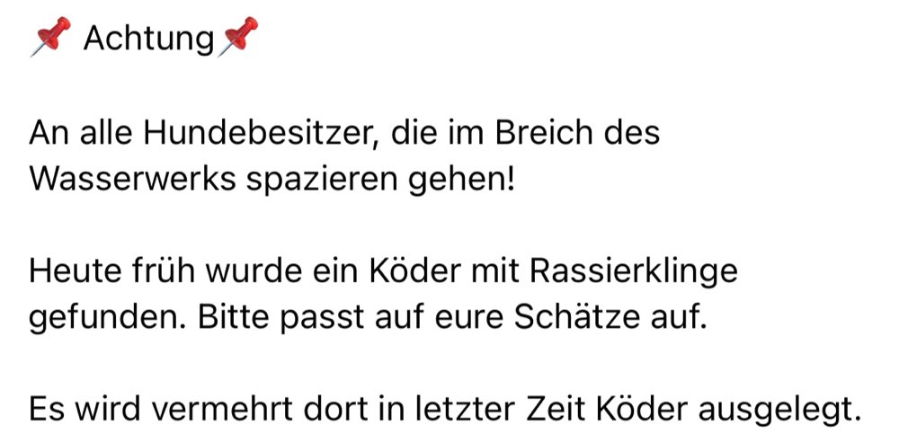 Giftköder-Giftköder mit Rasierklinge-Profilbild
