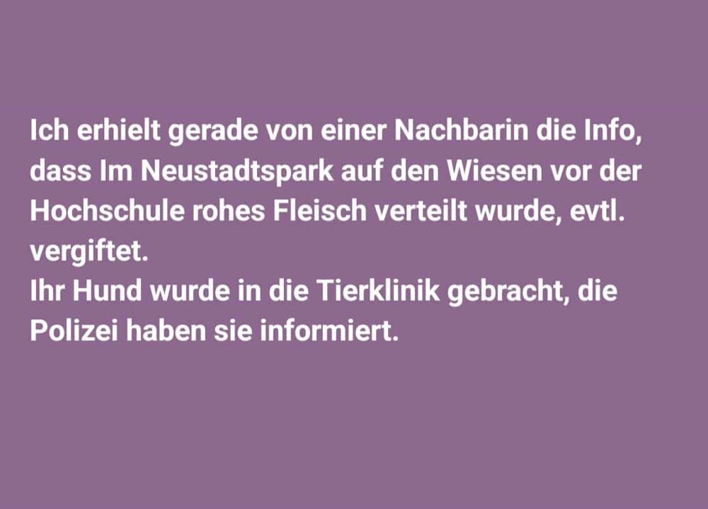 Giftköder-Rohes Fleisch-Profilbild