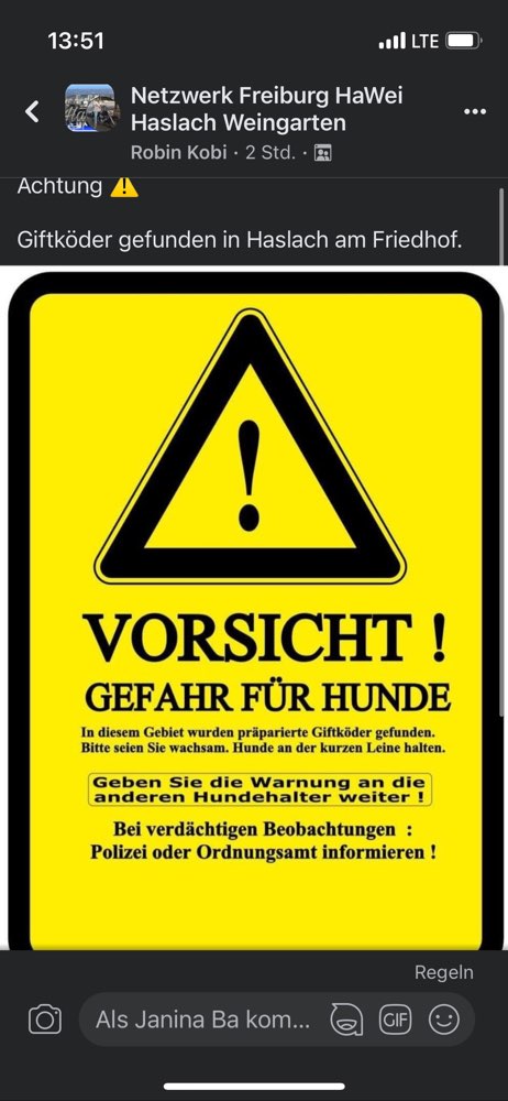 Giftköder-Vorsicht Giftköder-Profilbild