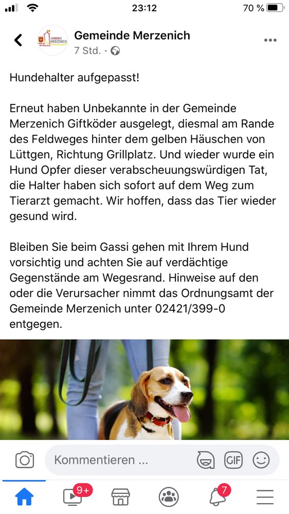 Giftköder-Gemeinde warnt vor Giftködern-Profilbild