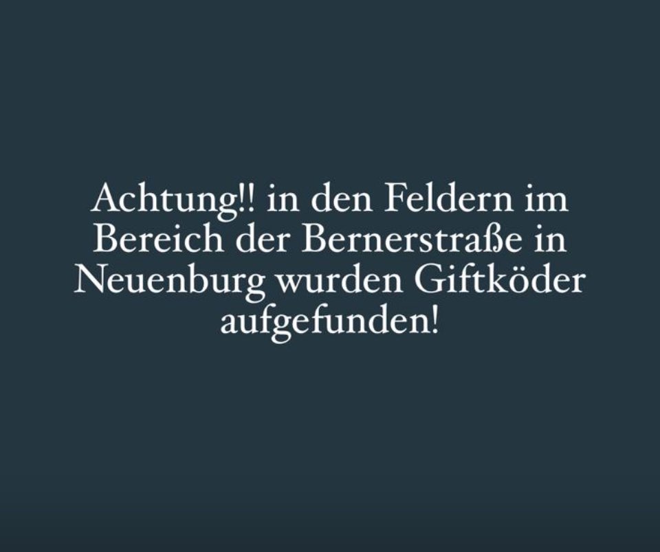 Giftköder-Giftköder in den Feldern-Profilbild