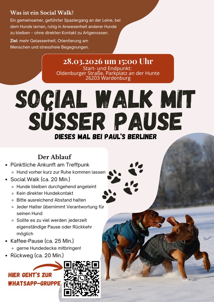 Hundetreffen-Social Walk und süße Pause 🧁🦮-Profilbild