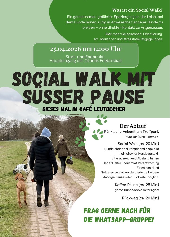 Hundetreffen-Social Walk mit süßer Pause-Profilbild