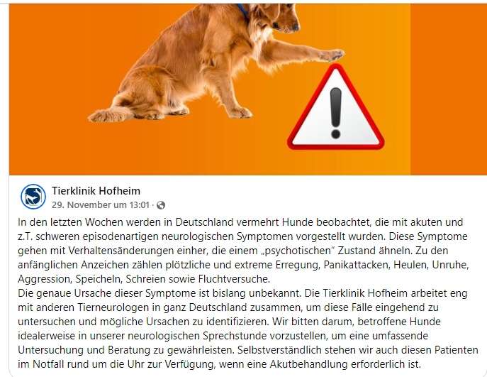 Giftköder-Tierklinik Hofheim warnt-Profilbild