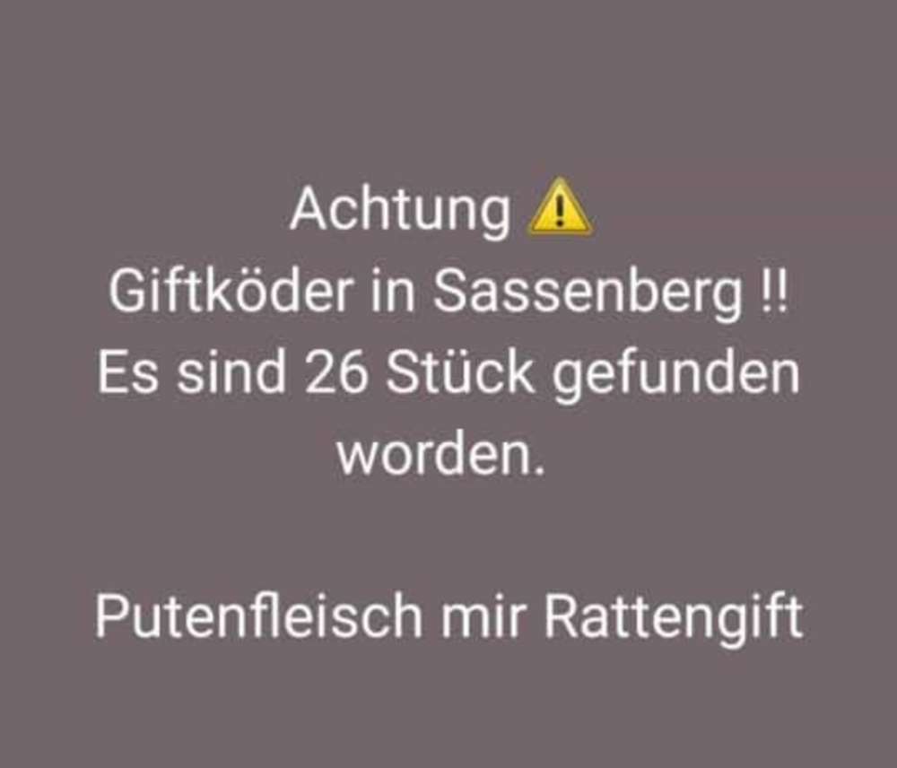 Giftköder-Giftköder in Sassenberg-Profilbild