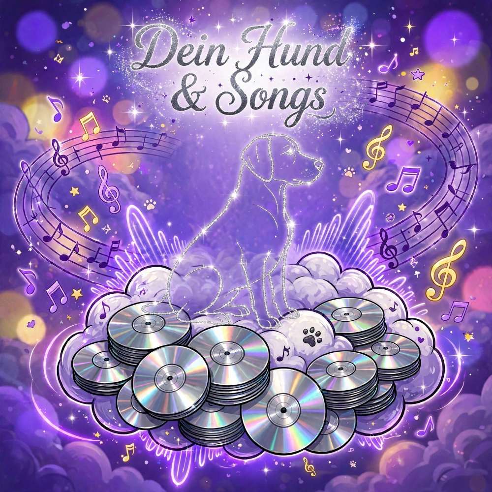KI Wettbewerb Nr.1 "Dein Hund und Songs" Banner